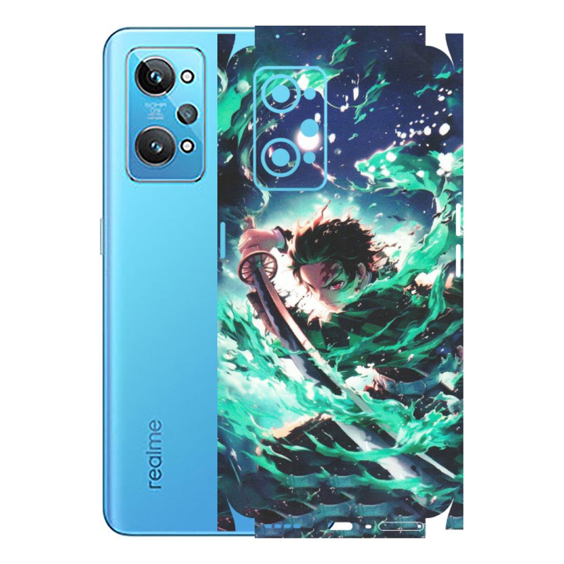 Realme Phone Skins (All Models) - Sword Fighter Anime - Matte Finish (M-29) Realme GT 2