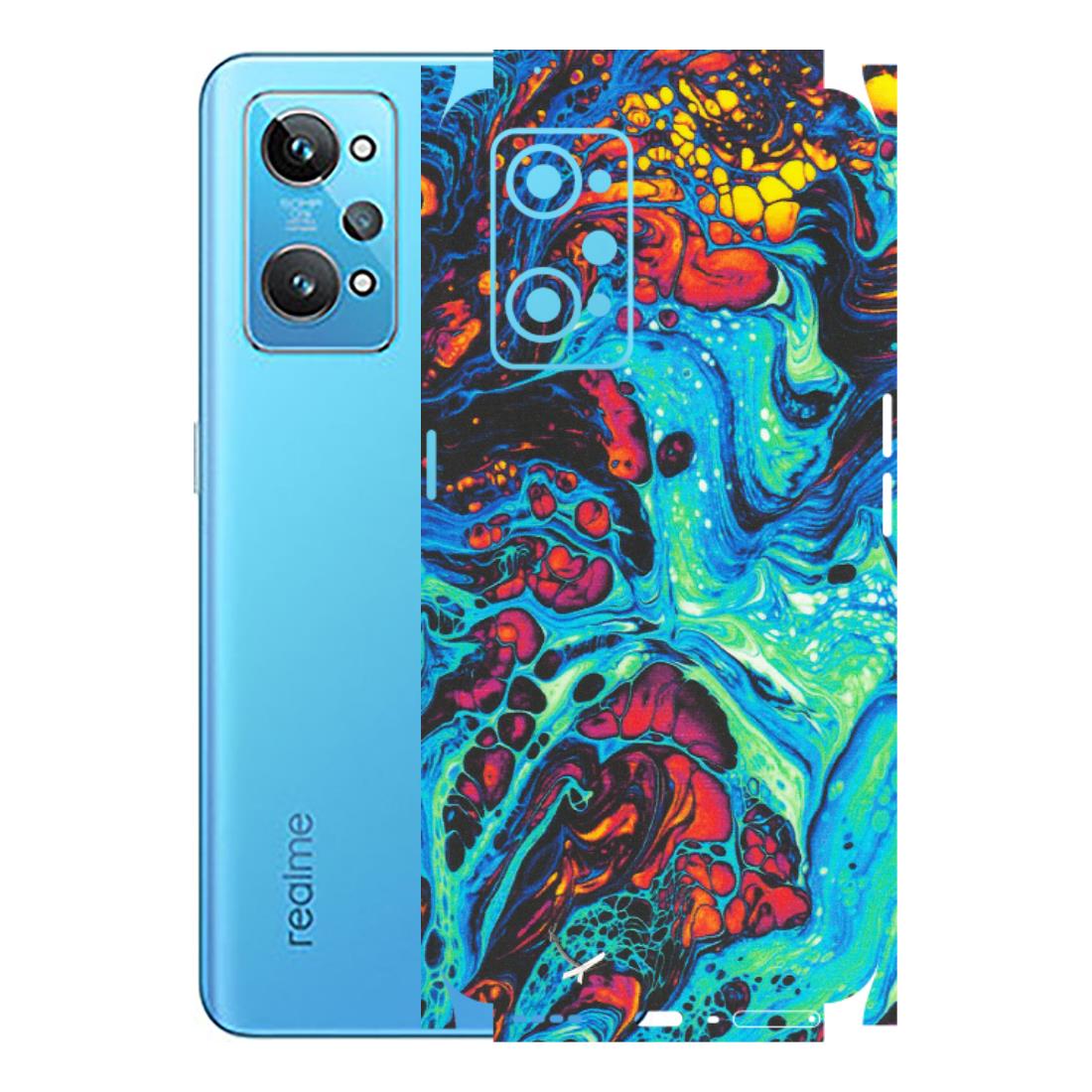 Realme Phone Skins (All Models) - Majestic Galactic Marbel - Matte Finish (M-85) Realme GT 2