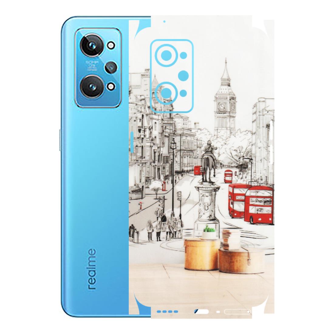 Realme Phone Skins (All Models) - London Street - Transparent Finish (T-02) Realme GT 2