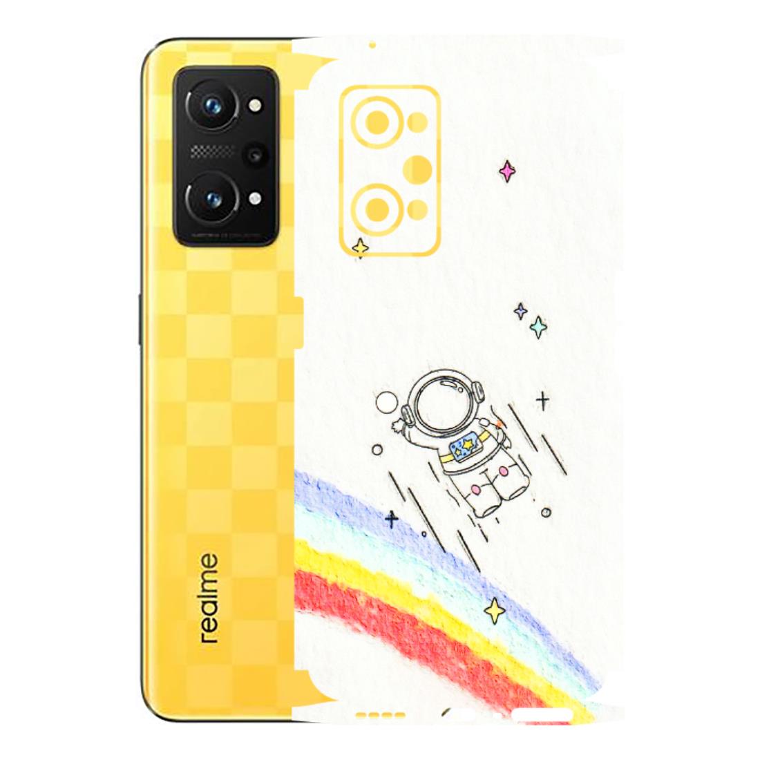 Realme Phone Skins (All Models) - Milkyway Astronaut - 3D Embossed Finish (L-110) Realme GT Neo 3T