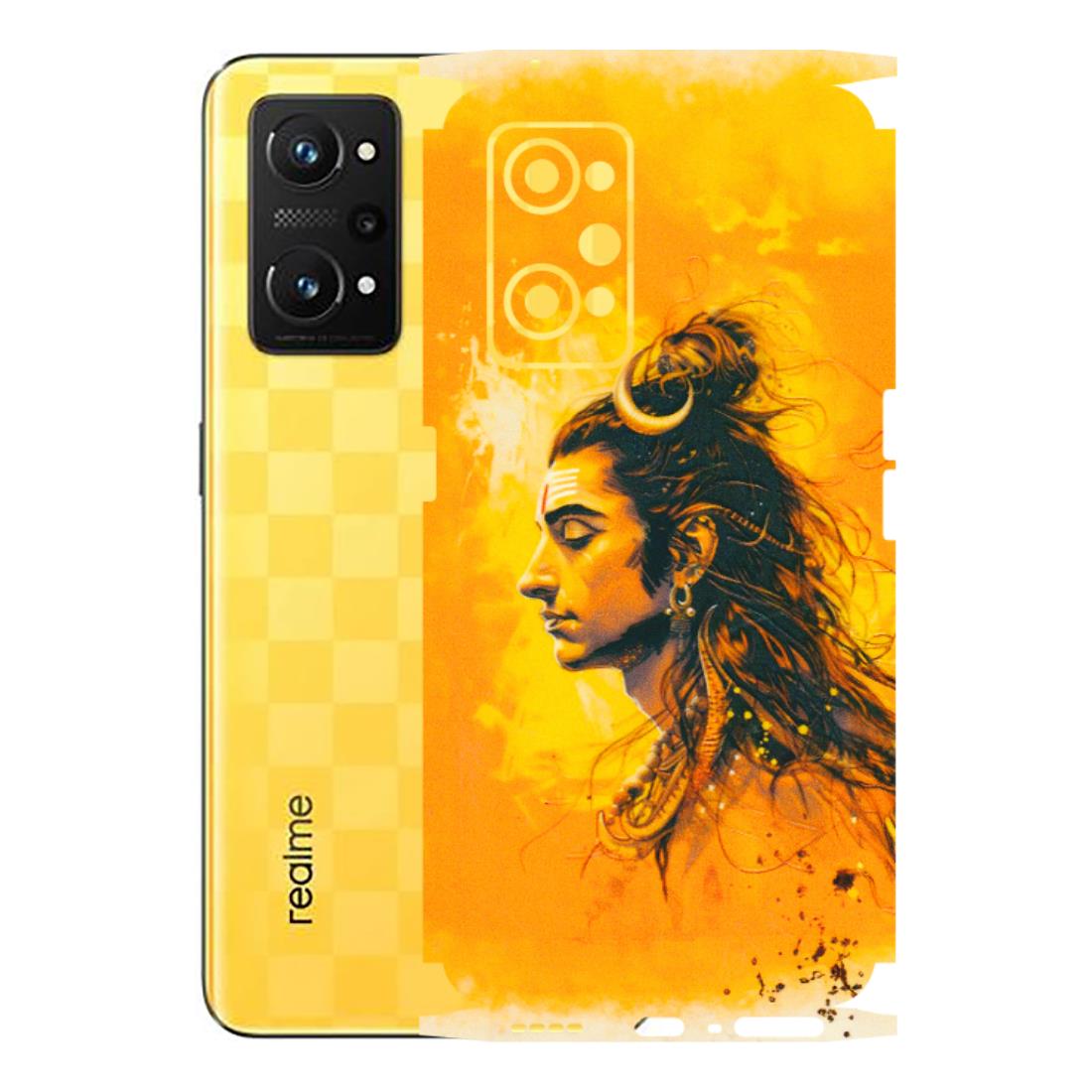 Realme Phone Skins (All Models) - Shiv Shakti - 3D Embossed Finish (L-14) Realme GT Neo 3T