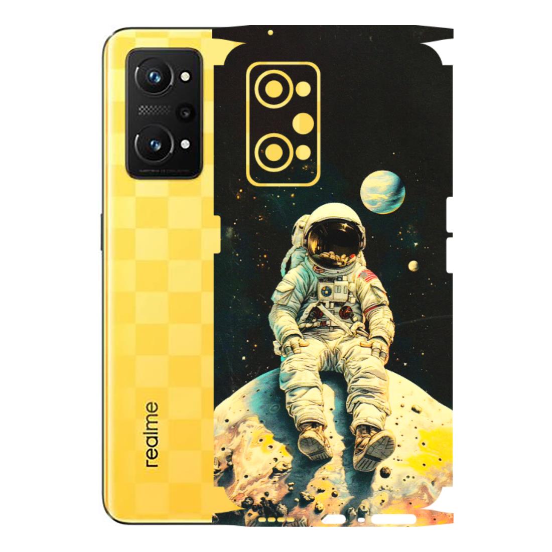 Realme Phone Skins (All Models) - Astronaut in Space - 3D Embossed Finish (L-16) Realme GT Neo 3T