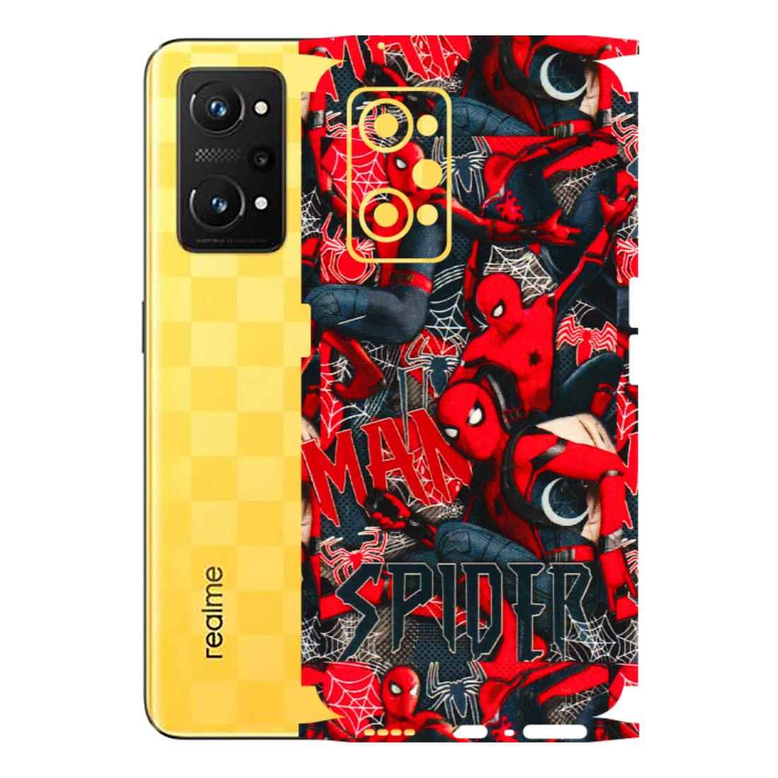 Realme Phone Skins (All Models) - SpiderMan Cool - 3D Embossed Finish (L-188) Realme GT Neo 3T