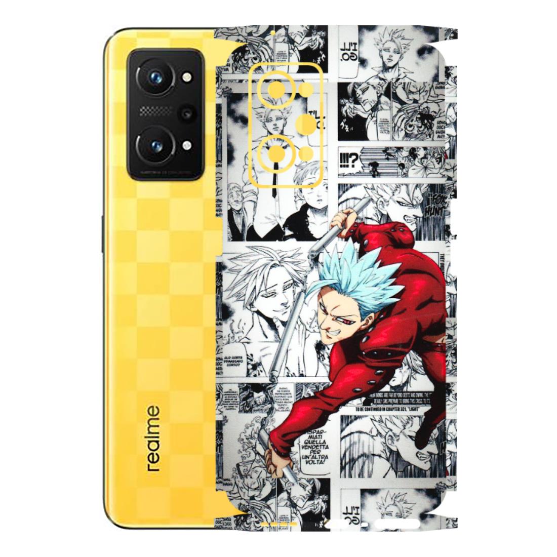Realme Phone Skins (All Models) - Anime Comic - 3D Embossed Finish (L-192) Realme GT Neo 3T