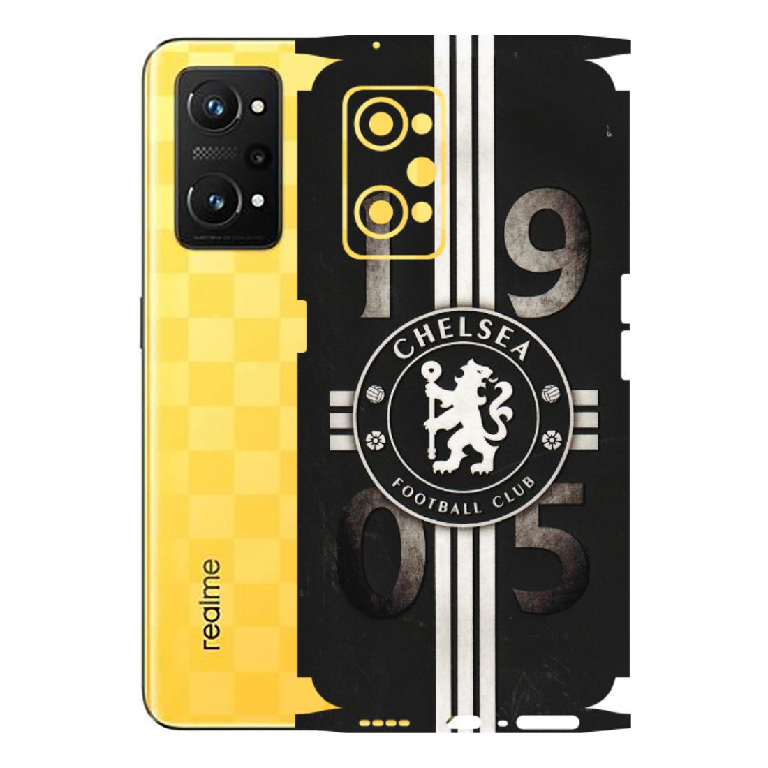 Realme Phone Skins (All Models) - Chelsea Fan Club - 3D Embossed Finish (L-36) Realme GT Neo 3T