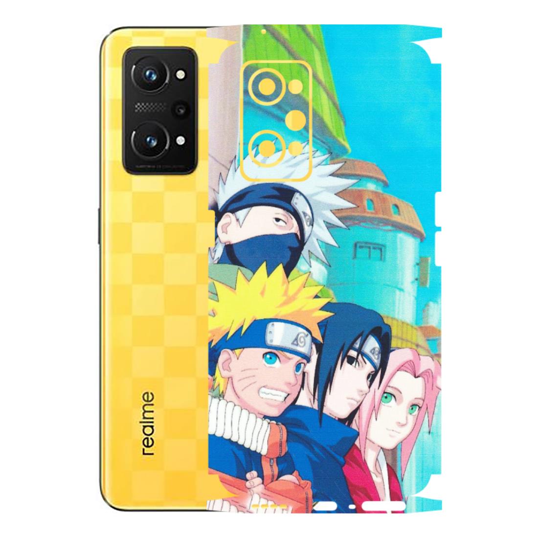 Realme Phone Skins (All Models) - Team Minato And Kakashi - Matte Finish (M-101) Realme GT Neo 3T