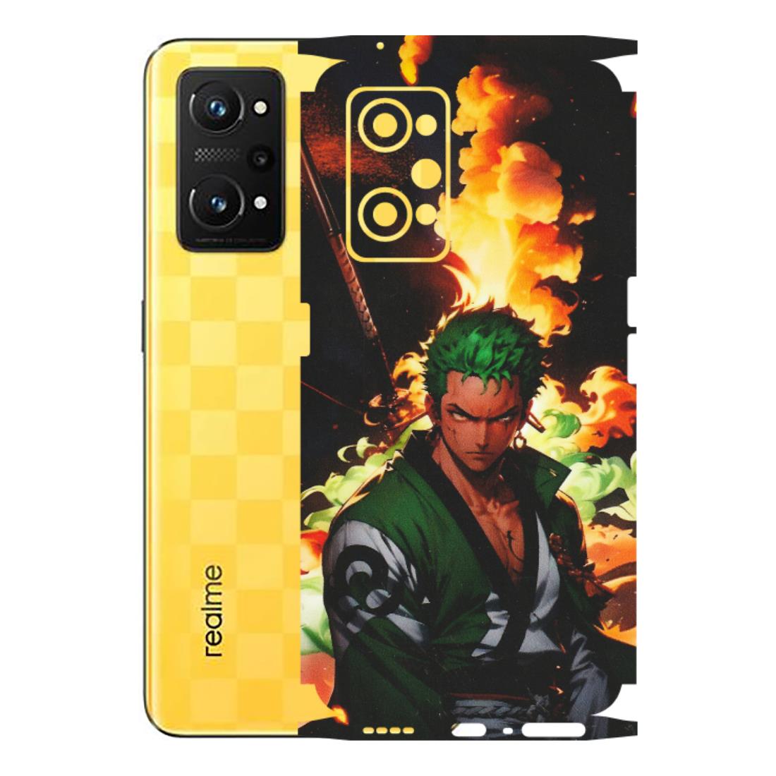 Realme Phone Skins (All Models) - Roronoa Zoro - Matte Finish (M-102) Realme GT Neo 3T