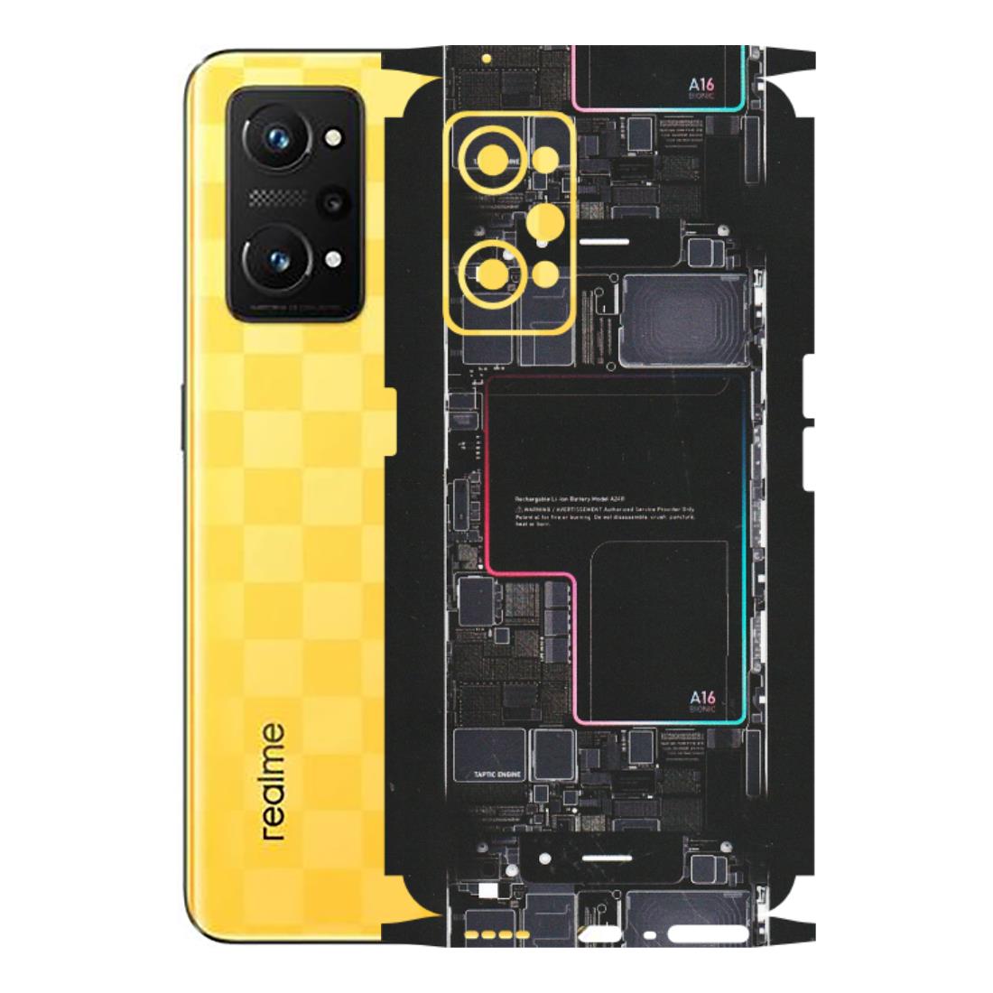 Realme Phone Skins (All Models) - Motherboard Circuit Layout - Matte Finish (M-117) Realme GT Neo 3T