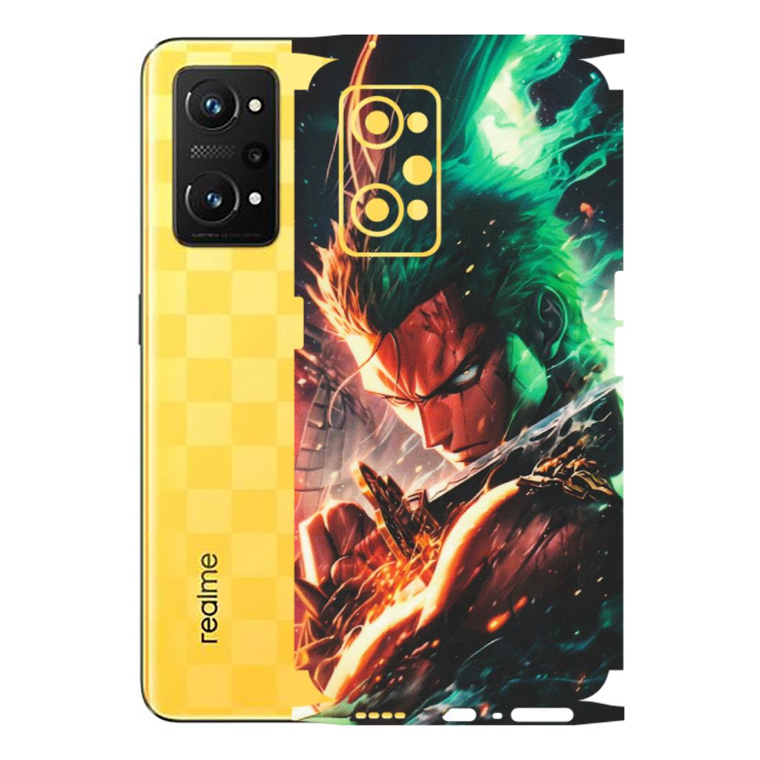 Realme Phone Skins (All Models) - Anime Gojo Sword - Matte Finish (M-32) Realme GT Neo 3T