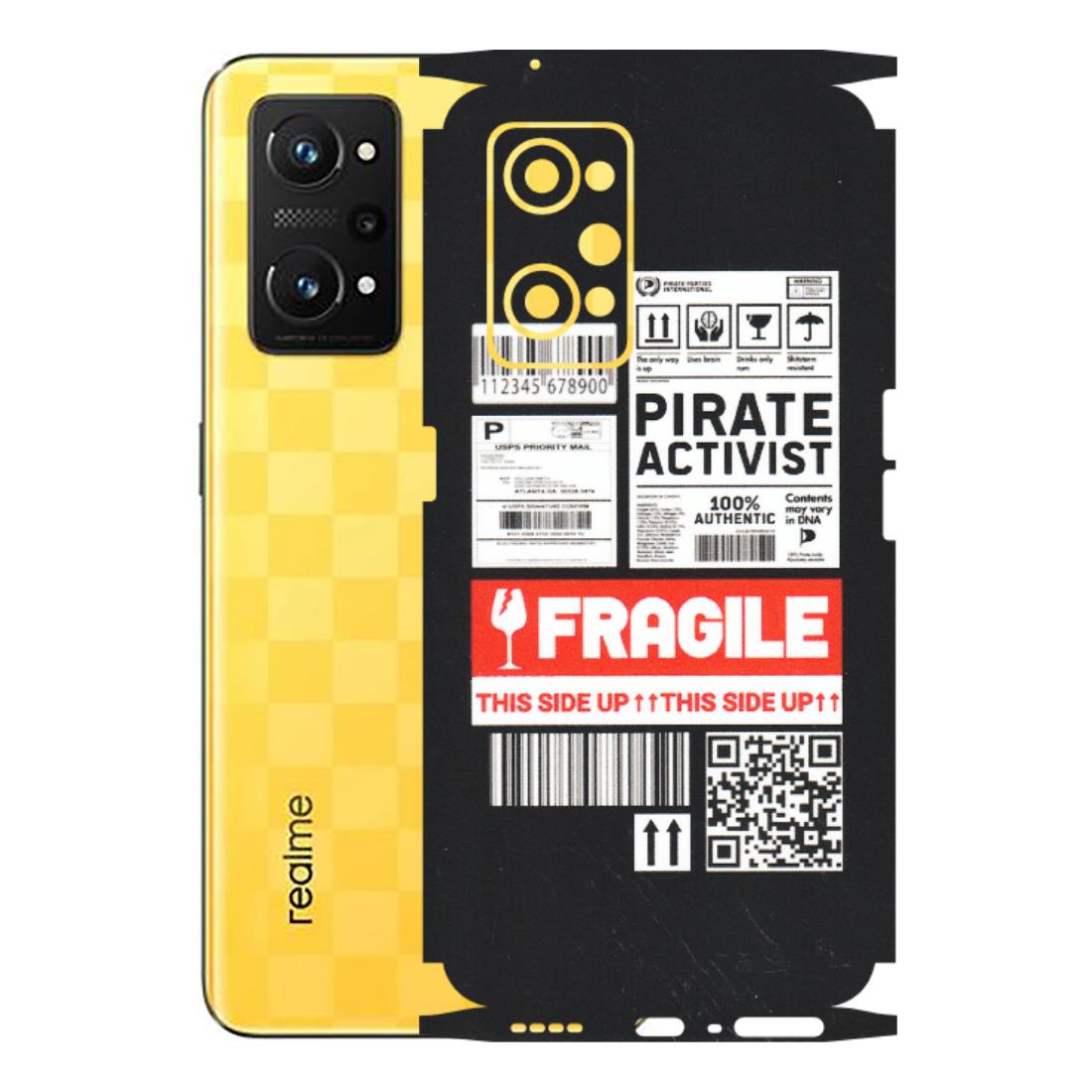 Realme Phone Skins (All Models) - Handle With Care - Matte Finish (M-99) Realme GT Neo 3T