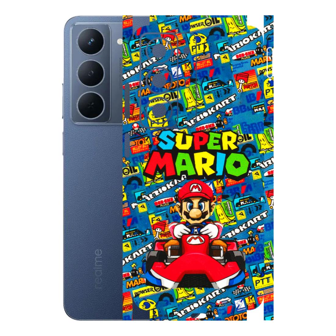 Realme Phone Skins (All Models) - Super Mario Kart - 3D Embossed Finish (L-140) Realme P3X