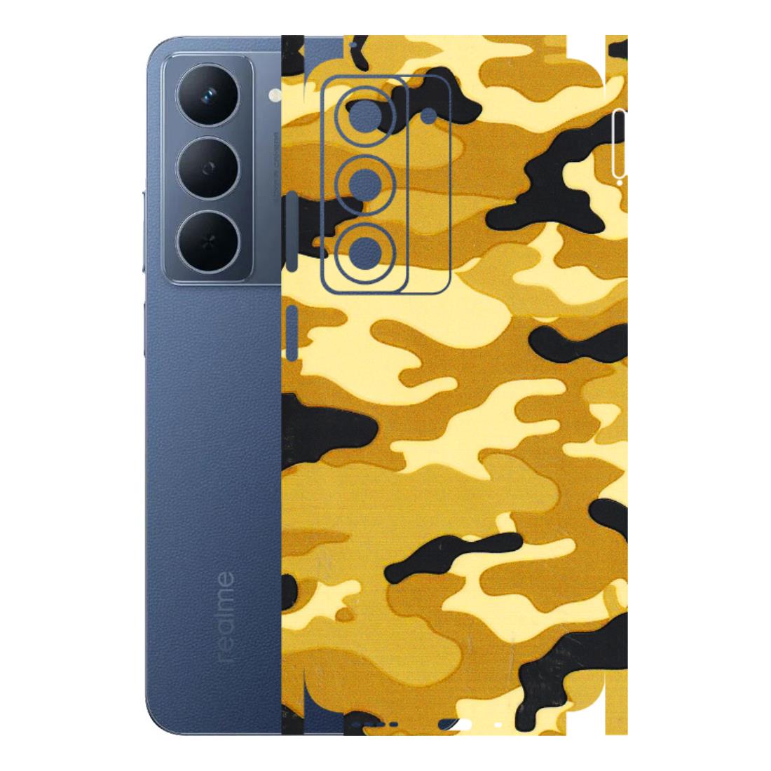 Realme Phone Skins (All Models) - Indian Camo - 3D Embossed Finish (L-228) Realme P3X