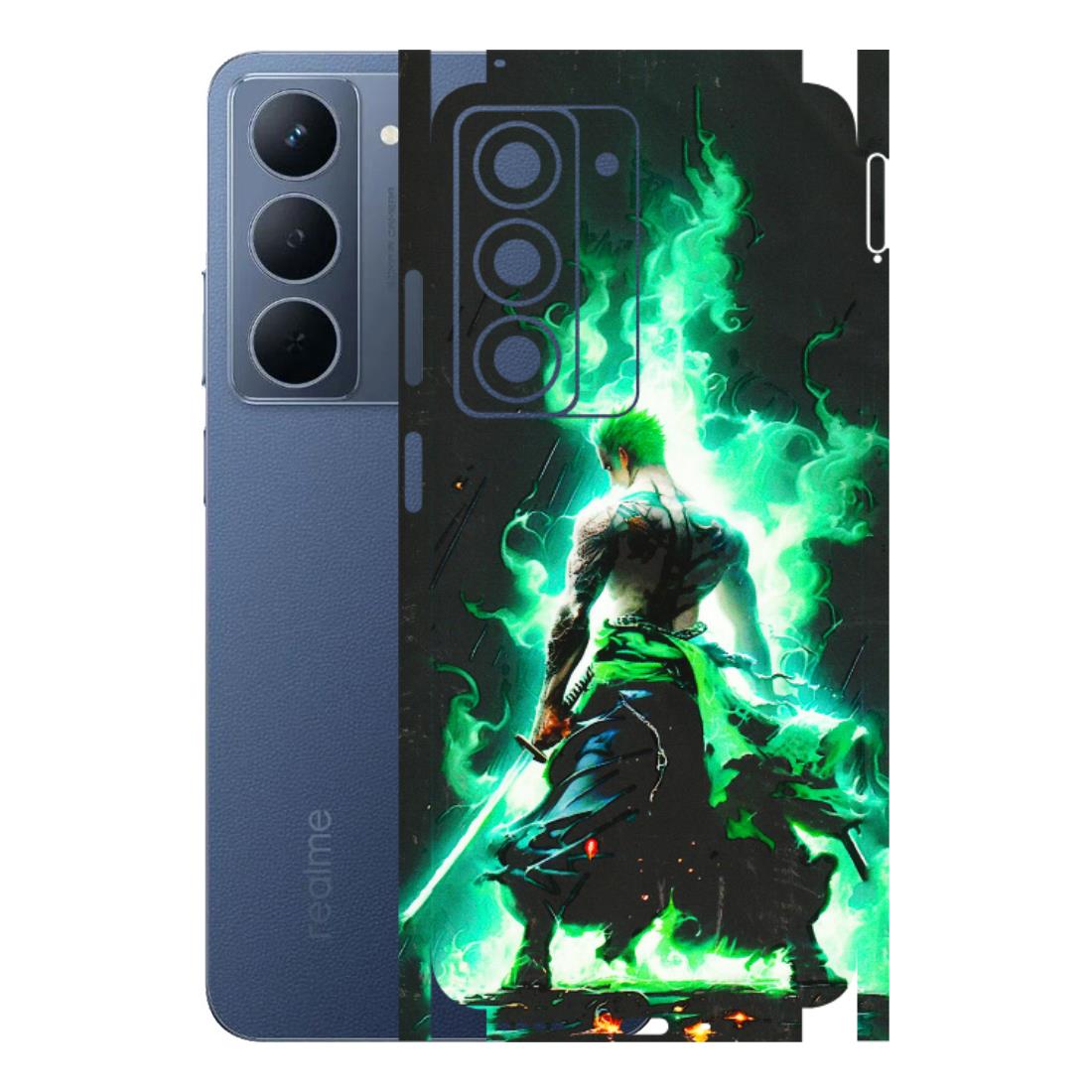 Realme Phone Skins (All Models) - Zoro Sword - 3D Embossed Finish (L-241) Realme P3X
