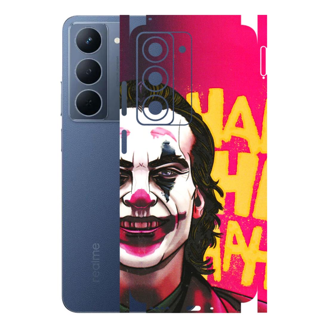 Realme Phone Skins (All Models) - Joker Evil Laugh - 3D Embossed Finish (L-97) Realme P3X