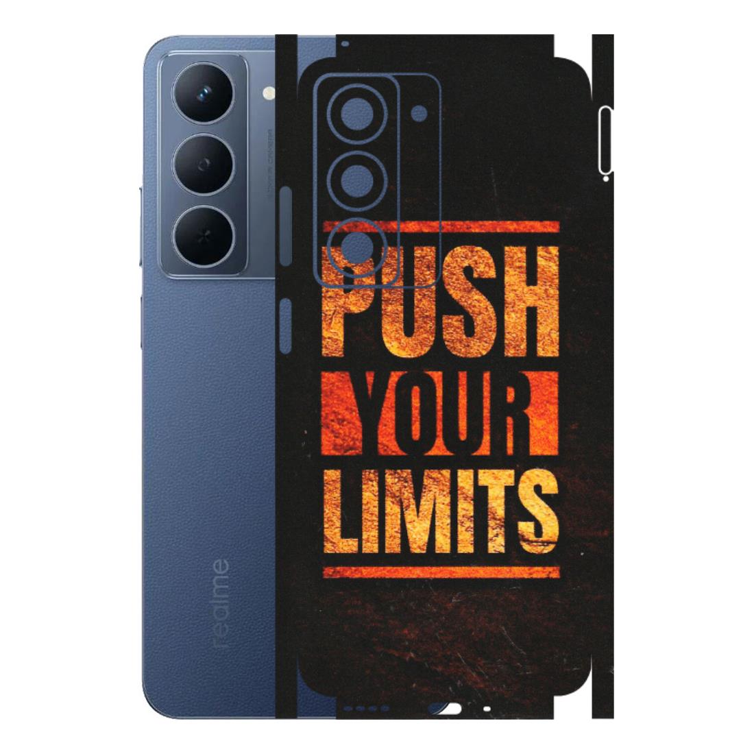 Realme Phone Skins (All Models) - Push Your Limits - Matte Finish (M-118) Realme P3X