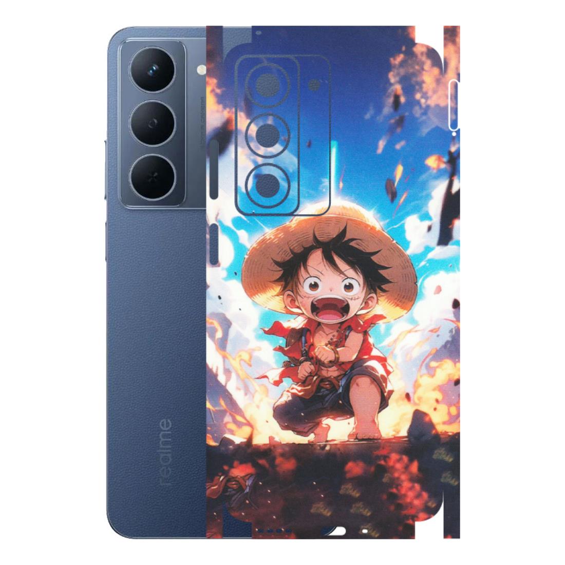 Realme Phone Skins (All Models) - Toon One Piece Cute Character - Matte Finish (M-35) Realme P3X