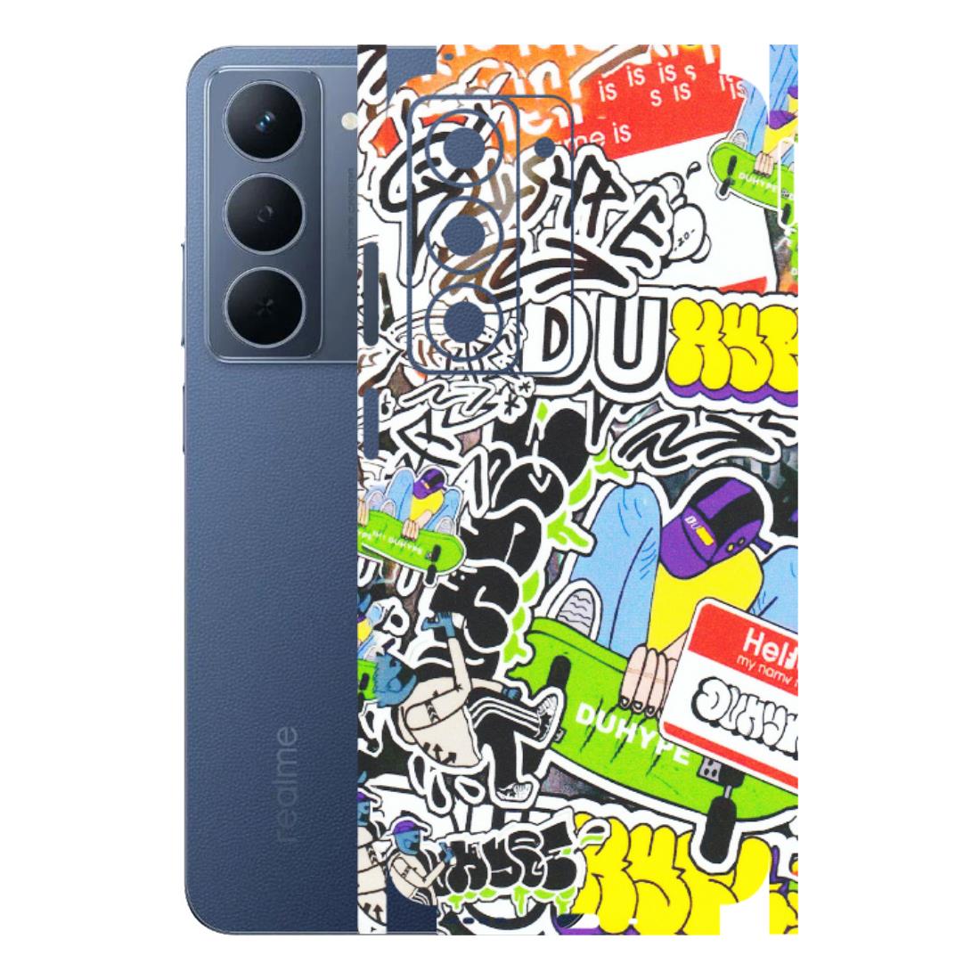 Realme Phone Skins (All Models) - Dope Graffiti - Matte Finish (M-61) Realme P3X