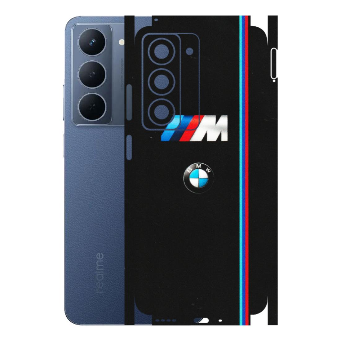 Realme Phone Skins (All Models) - Styling With Black BMW - Matte Finish (M-74) Realme P3X