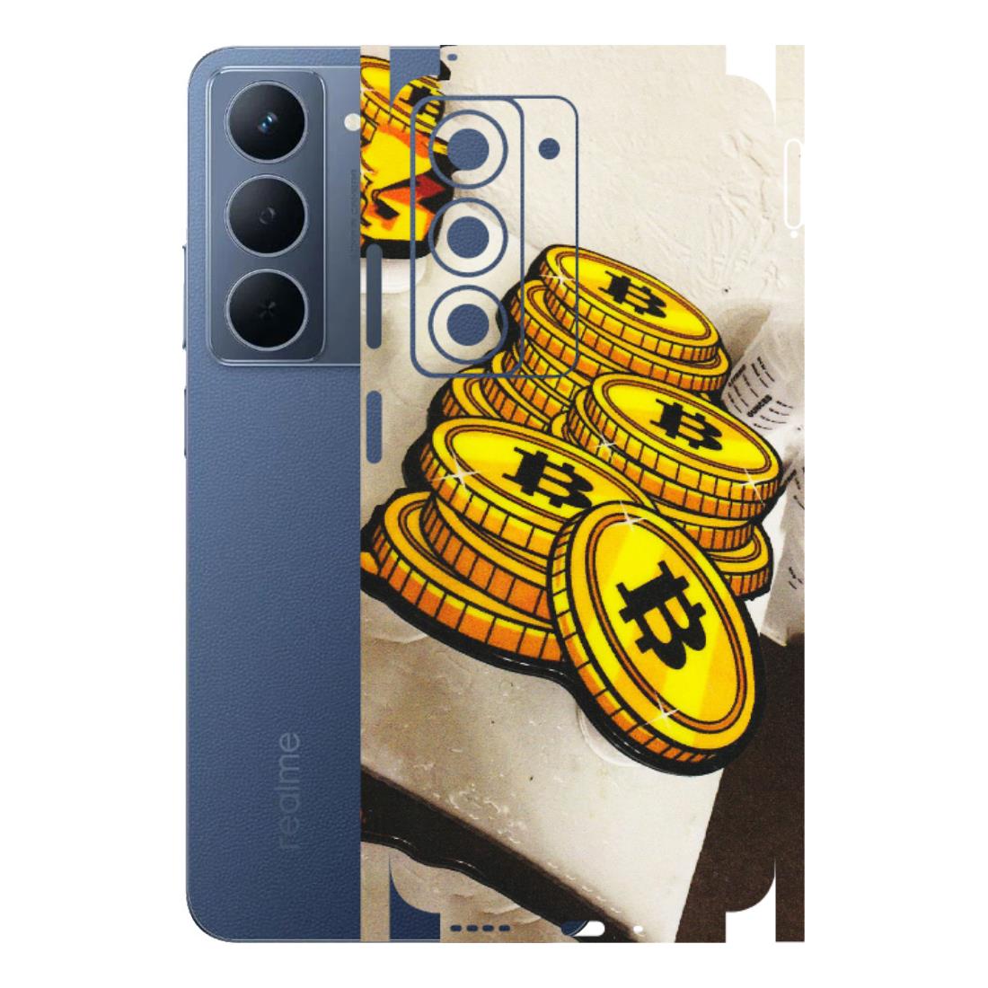 Realme Phone Skins (All Models) - Billionaire Bitcoin Collection - Matte Finish (M-92) Realme P3X