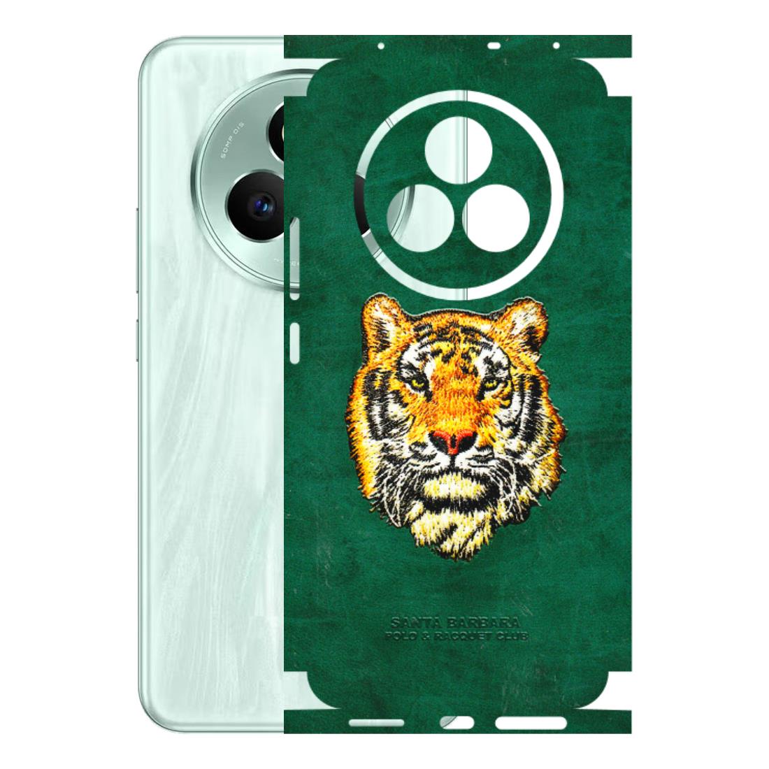 Realme Phone Skins (All Models) - Leather Feel Tiger - 3D Embossed Finish (L-111) Realme P3 Pro