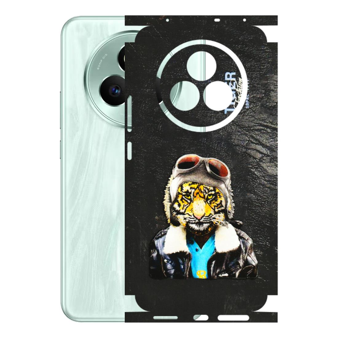 Realme Phone Skins (All Models) - Rider Tiger - 3D Embossed Finish (L-113) Realme P3 Pro