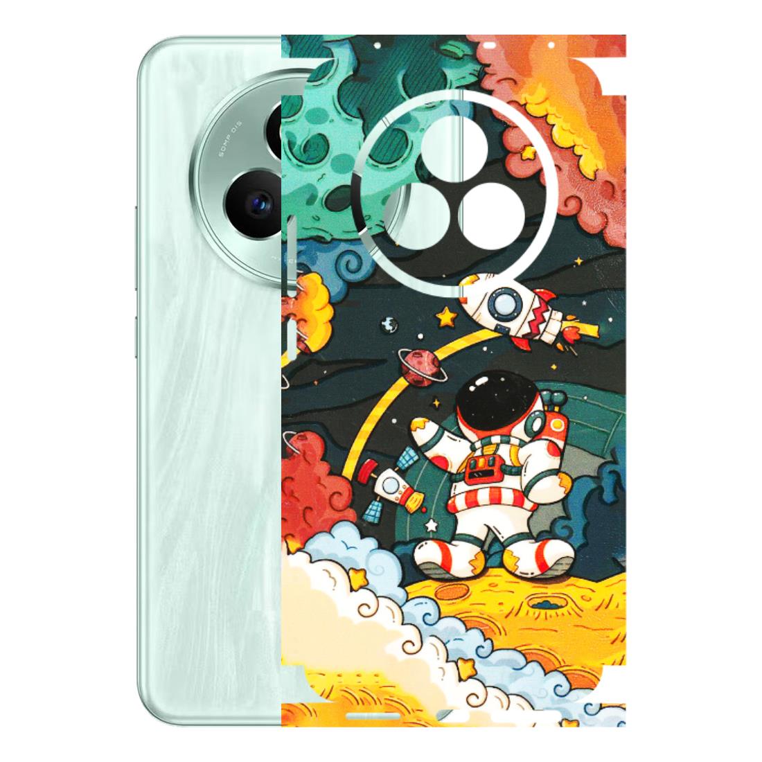 Realme Phone Skins (All Models) - Astronauts & Spaceship - 3D Embossed Finish (L-145) Realme P3 Pro