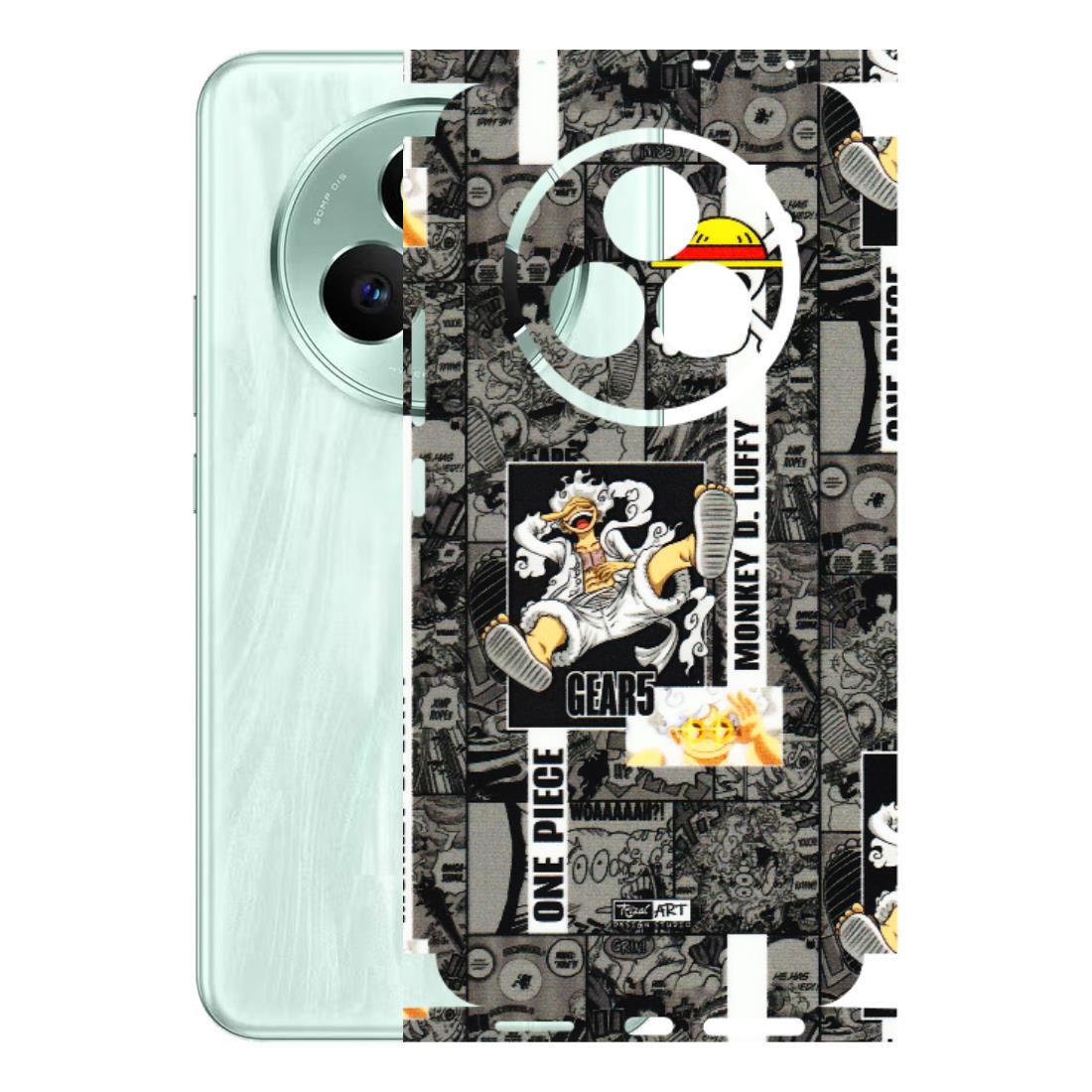 Realme Phone Skins (All Models) - Cuffy Anime MonkeyCamic - 3D Embossed Finish (L-242) Realme P3 Pro