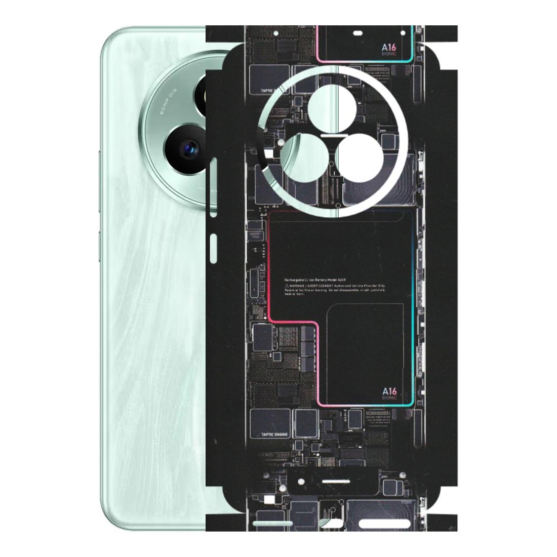 Realme Phone Skins (All Models) - Motherboard Circuit Layout - Matte Finish (M-117) Realme P3 Pro