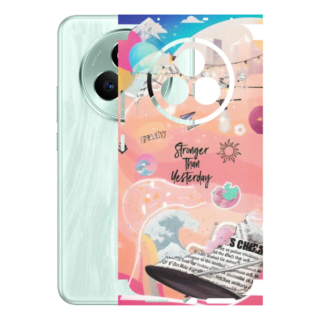 Realme Phone Skins (All Models) - Stronger Then Yesterday - Matte Finish (M-128) Realme P3 Pro