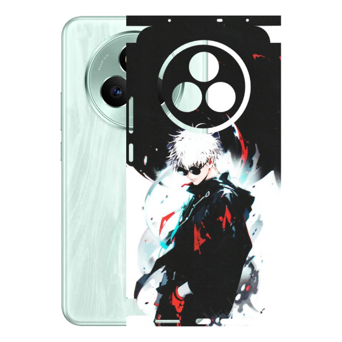 Realme Phone Skins (All Models) - Gojo Powerful Charater Kaisen Anime - Matte Finish (M-144) Realme P3 Pro