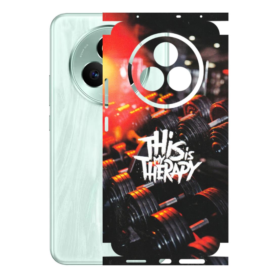 Realme Phone Skins (All Models) - GYM Lover Therapy - Matte Finish (M-160) Realme P3 Pro