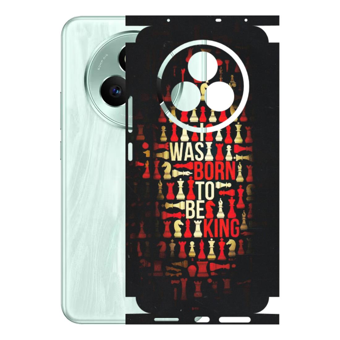 Realme Phone Skins (All Models) - Born To Be King - Matte Finish (M-73) Realme P3 Pro