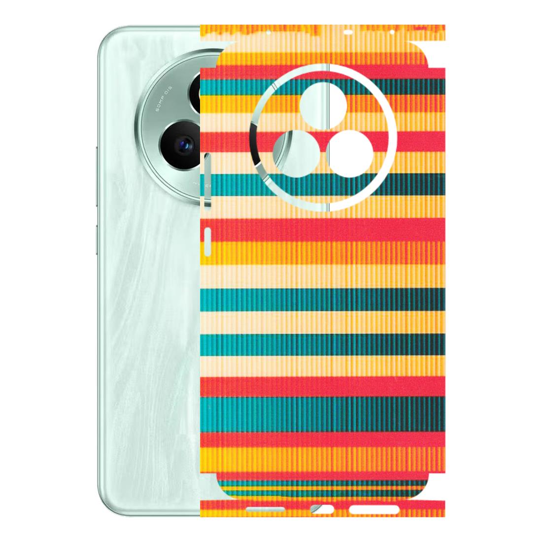 Realme Phone Skins (All Models) - Colourful Stripes Soothing Effect - Matte Finish (M-86) Realme P3 Pro