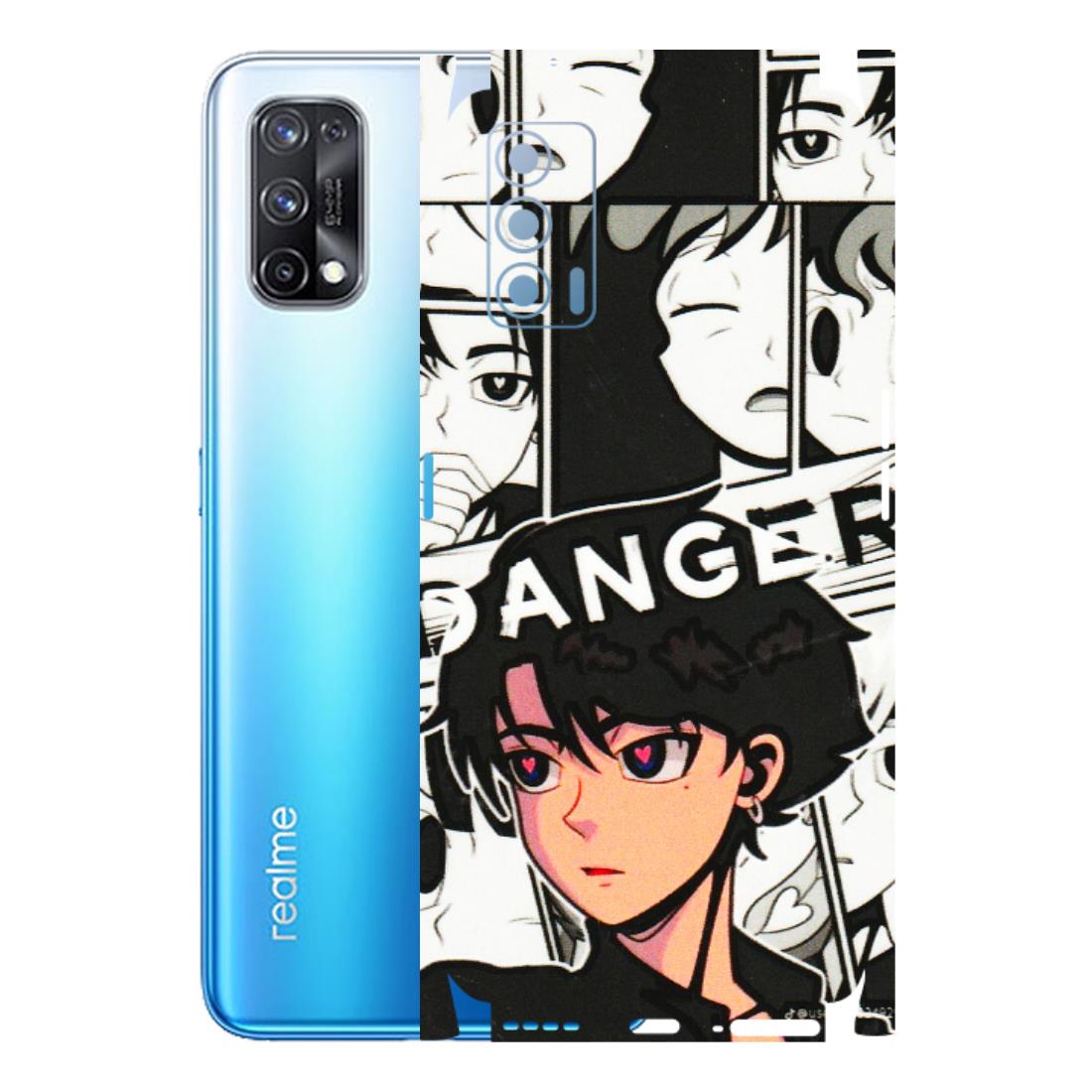 Realme Phone Skins (All Models) - Danger Anime - 3D Embossed Finish (L-155) Realme X7 5G