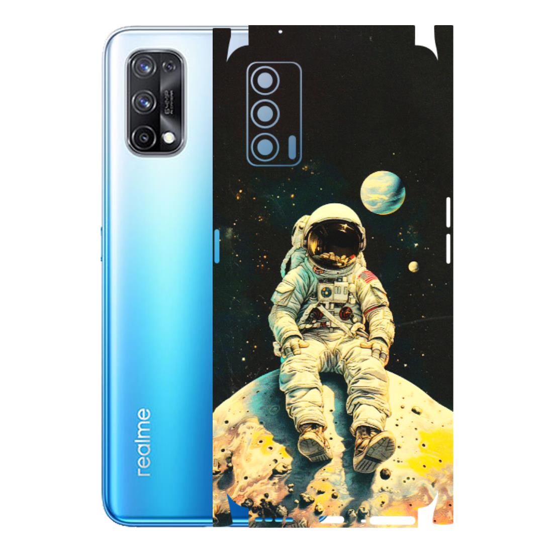 Realme Phone Skins (All Models) - Astronaut in Space - 3D Embossed Finish (L-16) Realme X7 5G