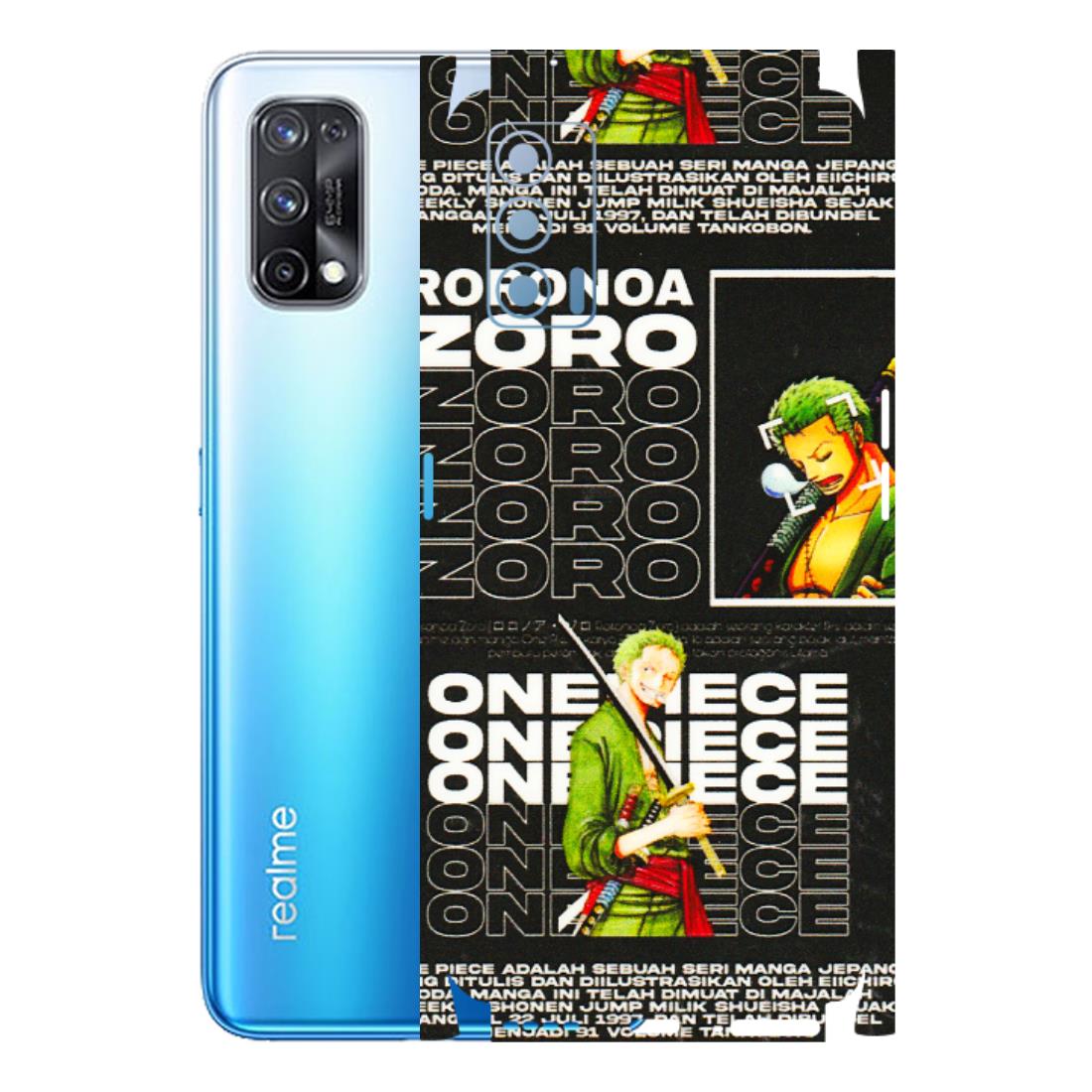 Realme Phone Skins (All Models) - One Piece Zoro - 3D Embossed Finish (L-250) Realme X7 5G