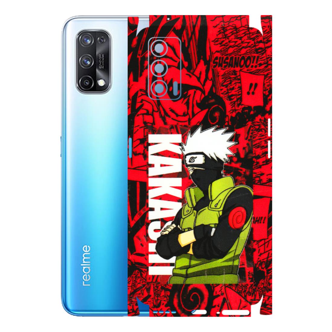Realme Phone Skins (All Models) - Kakashi Red Anime - 3D Embossed Finish (L-251) Realme X7 5G
