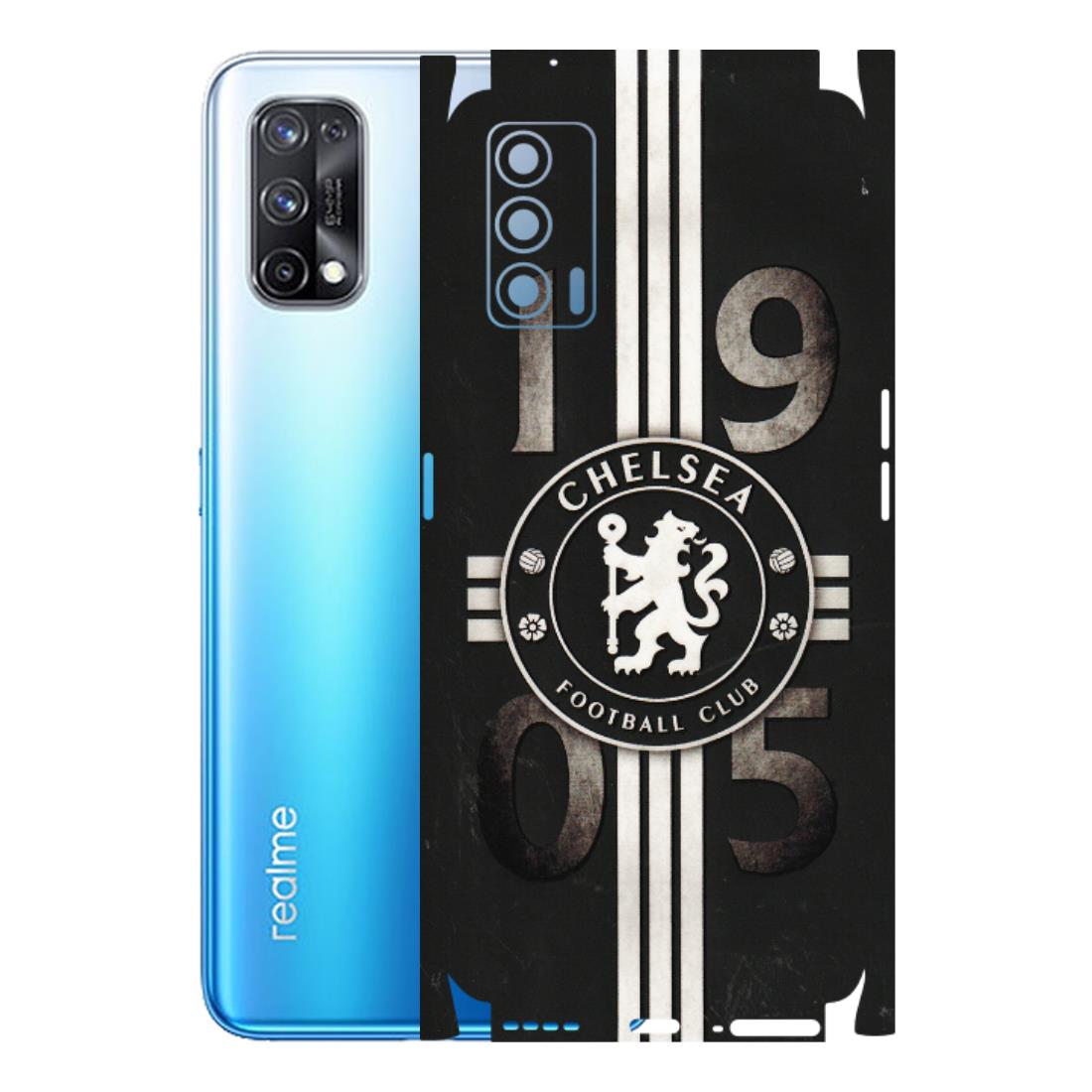 Realme Phone Skins (All Models) - Chelsea Fan Club - 3D Embossed Finish (L-36) Realme X7 5G