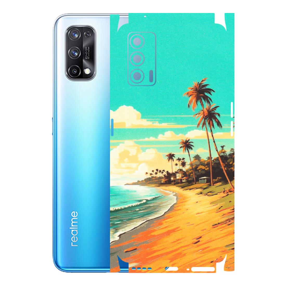 Realme Phone Skins (All Models) - Miami Beach - Matte Finish (M-136) Realme X7 5G
