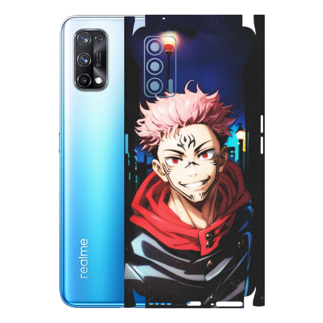 Realme Phone Skins (All Models) - Yuji Itadori Funny Face Anime - Matte Finish (M-152) Realme X7 5G