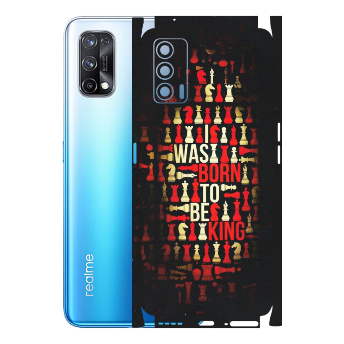 Realme Phone Skins (All Models) - Born To Be King - Matte Finish (M-73) Realme X7 5G