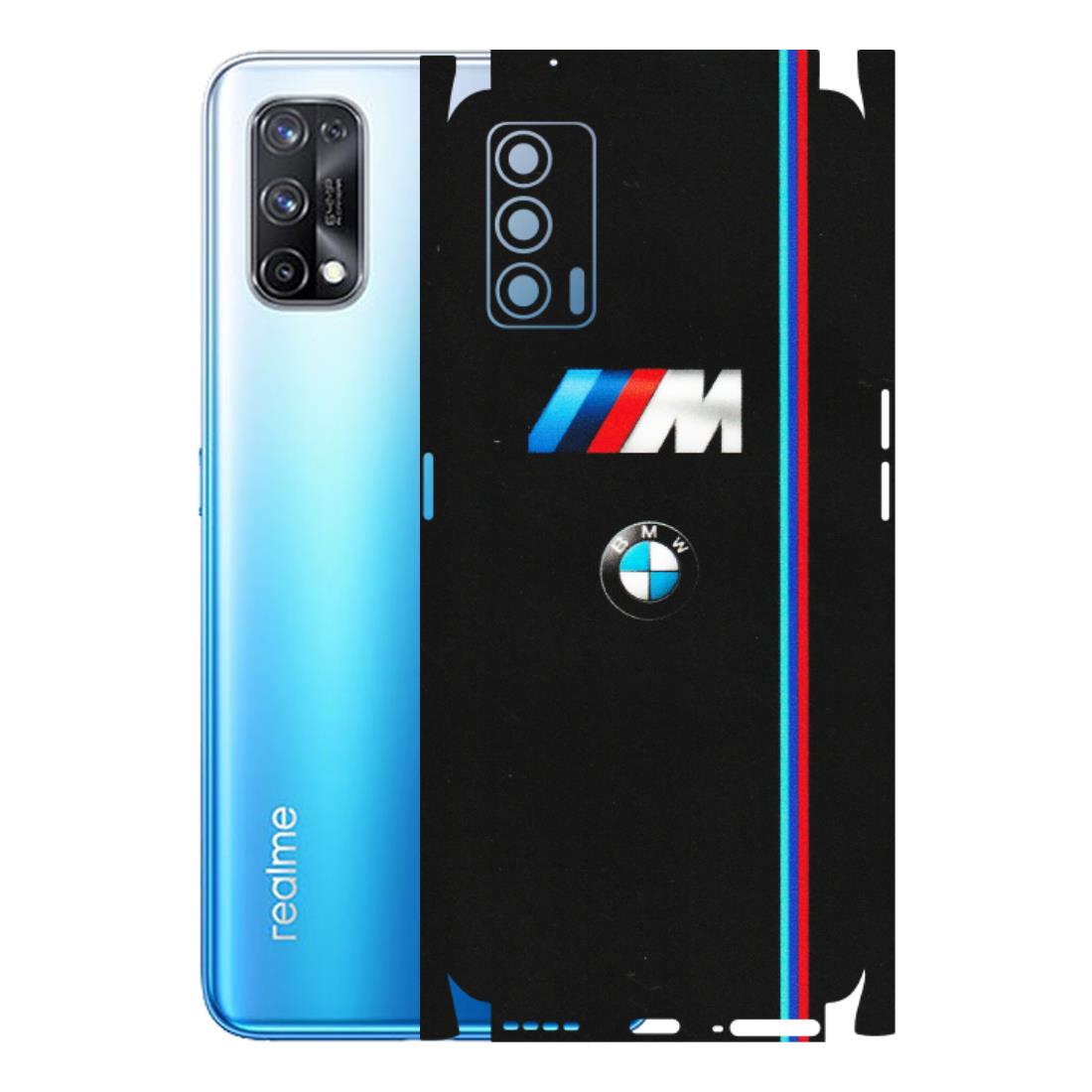 Realme Phone Skins (All Models) - Styling With Black BMW - Matte Finish (M-74) Realme X7 5G