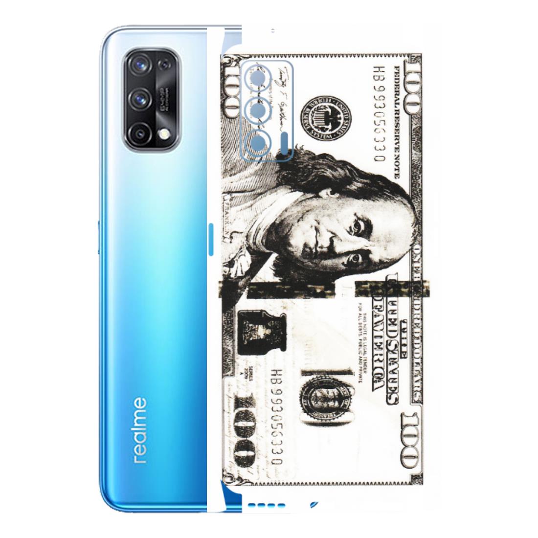 Realme Phone Skins (All Models) - 100 Dollar Currency - Transparent Finish (T-01) Realme X7 5G