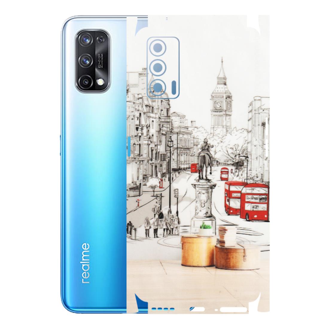 Realme Phone Skins (All Models) - London Street - Transparent Finish (T-02) Realme X7 5G