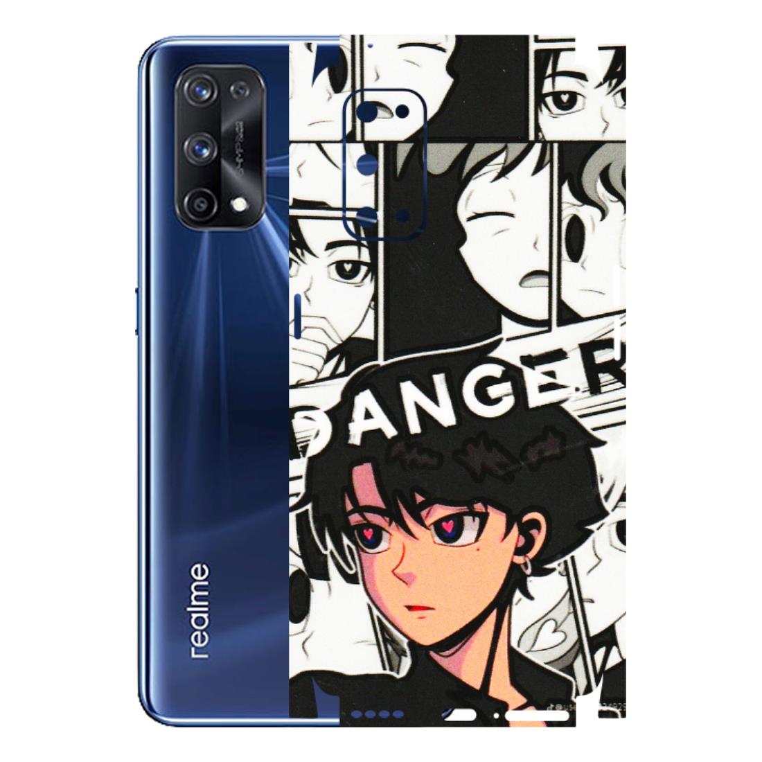 Realme Phone Skins (All Models) - Danger Anime - 3D Embossed Finish (L-155) Realme X7 Pro (5G)