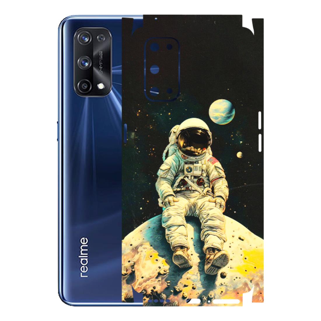 Realme Phone Skins (All Models) - Astronaut in Space - 3D Embossed Finish (L-16) Realme X7 Pro (5G)