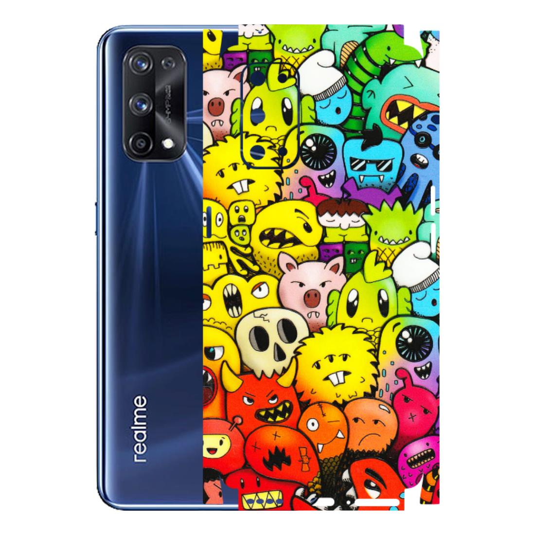 Realme Phone Skins (All Models) - Angry Funkies - 3D Embossed Finish (L-169) Realme X7 Pro (5G)
