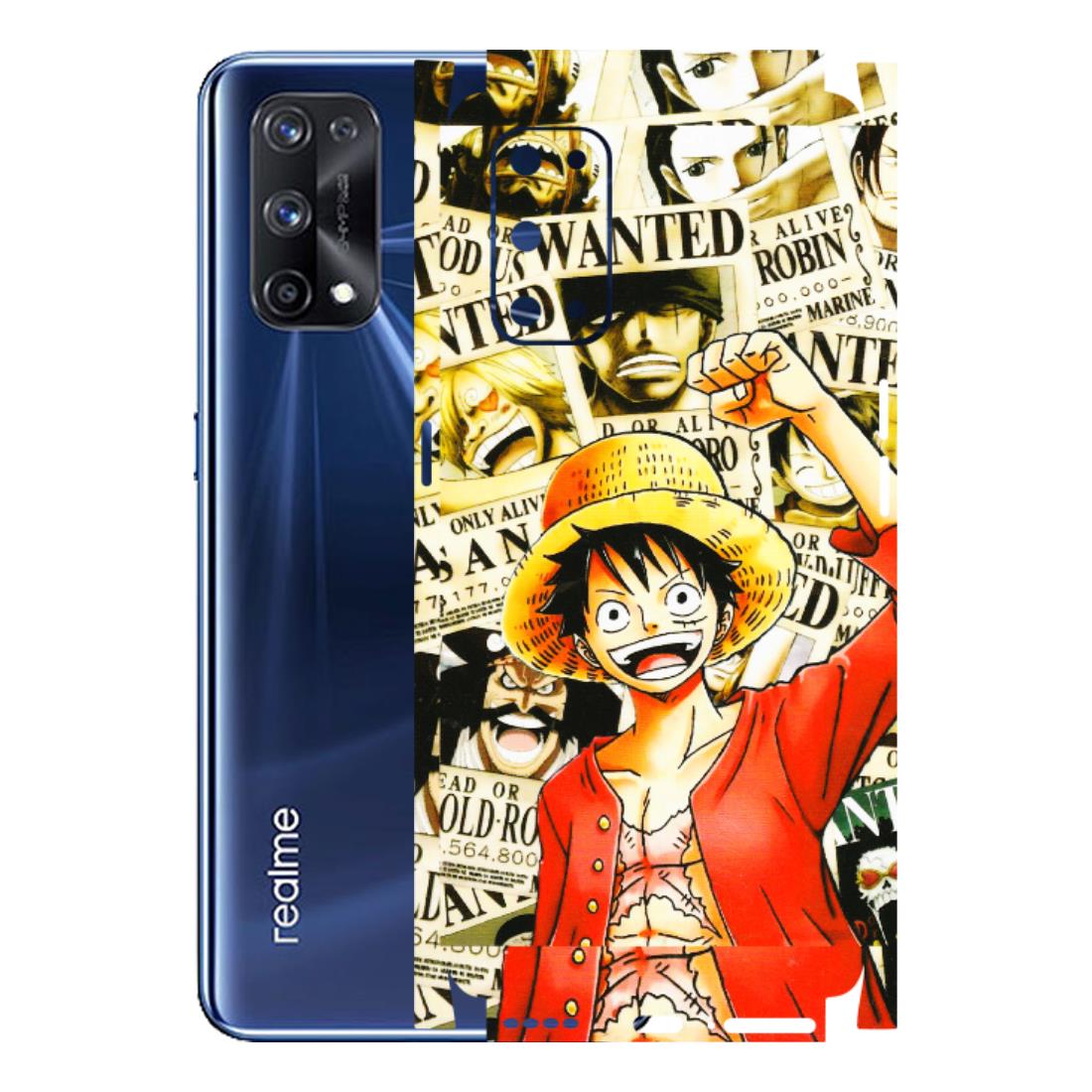 Realme Phone Skins (All Models) - Luffy Anime - 3D Embossed Finish (L-177) Realme X7 Pro (5G)