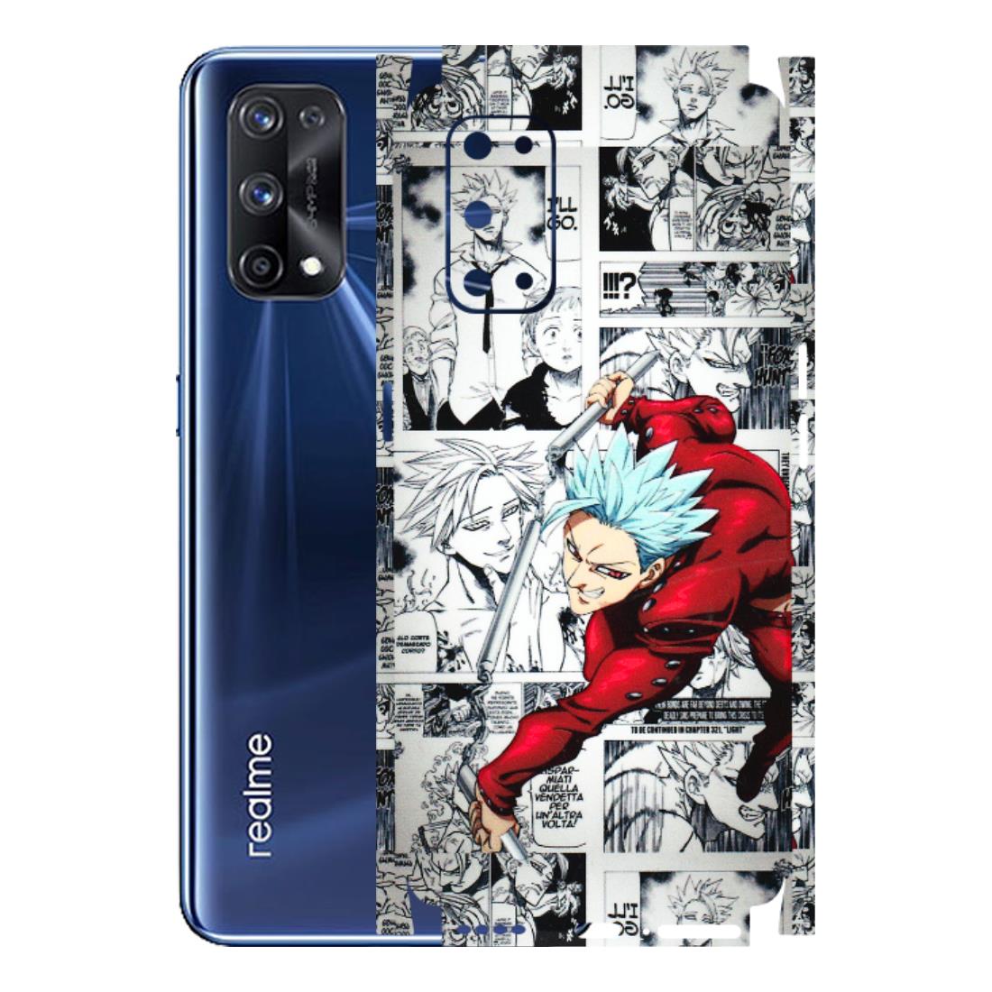 Realme Phone Skins (All Models) - Anime Comic - 3D Embossed Finish (L-192) Realme X7 Pro (5G)