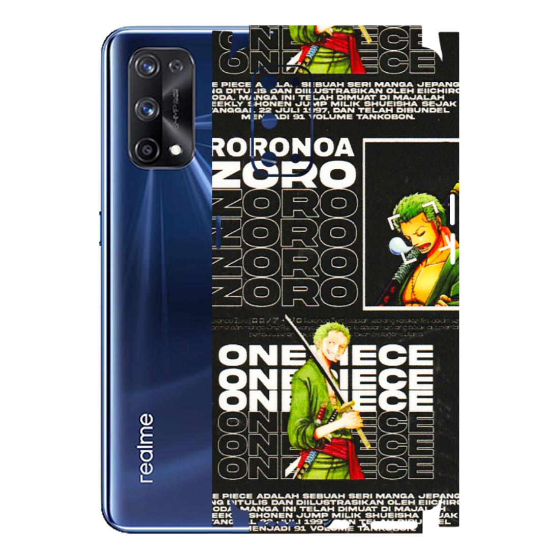 Realme Phone Skins (All Models) - One Piece Zoro - 3D Embossed Finish (L-250) Realme X7 Pro (5G)